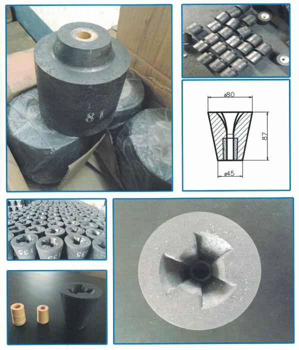 Zirconia ZrO2 Nozzle for Steel Making Industry CaO Content % Sample Provided