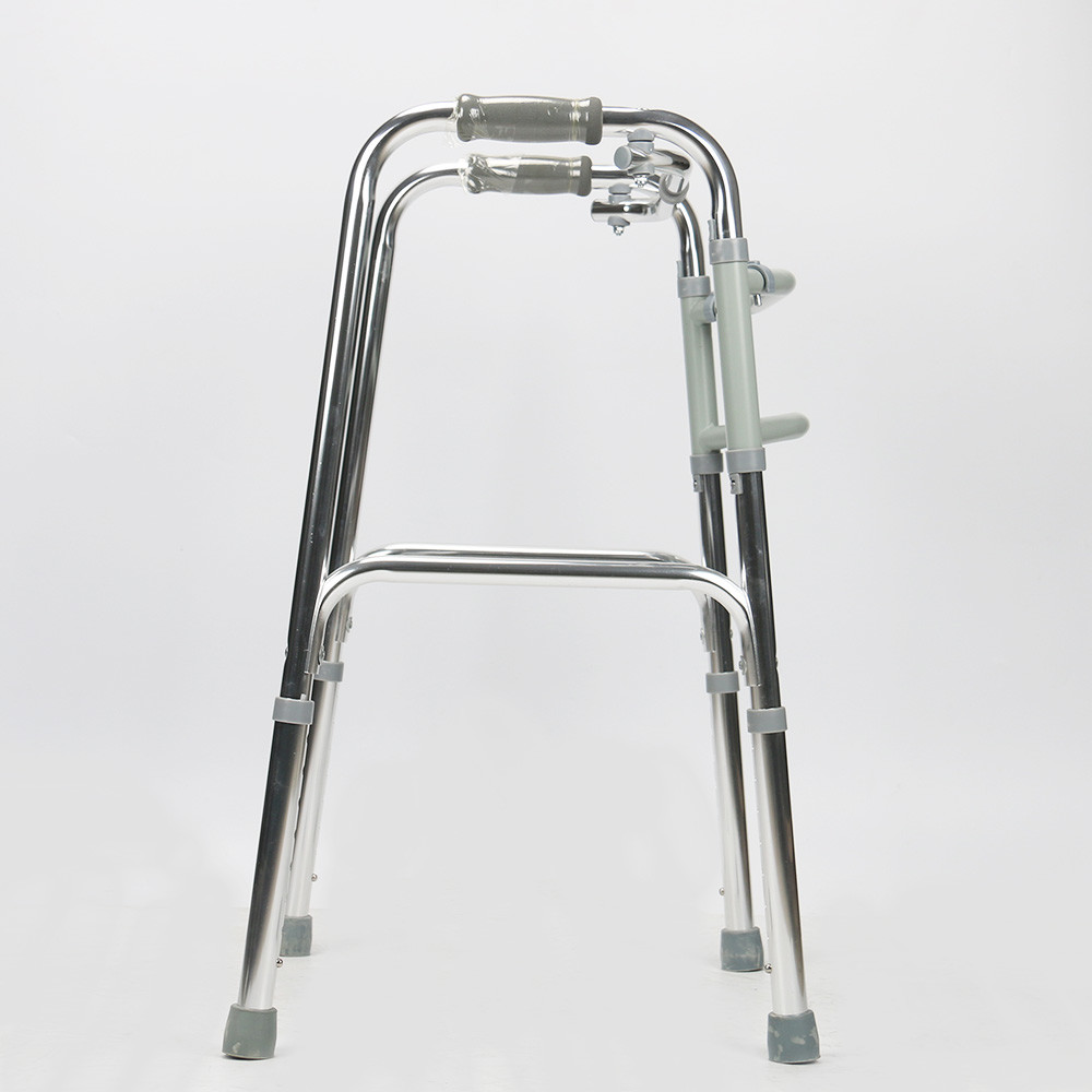 Adjustable Length Folding Mobility Walkers For Patients Lightweight Crutch
