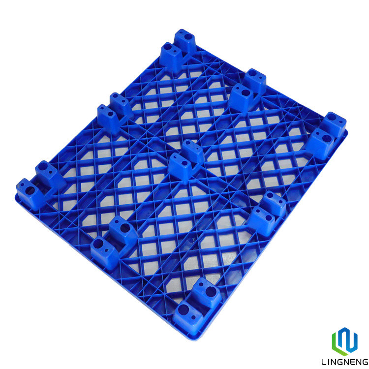 Blue Black Single Faced Slip Sheet Lightweight Plastic Pallet With 2T Static Load