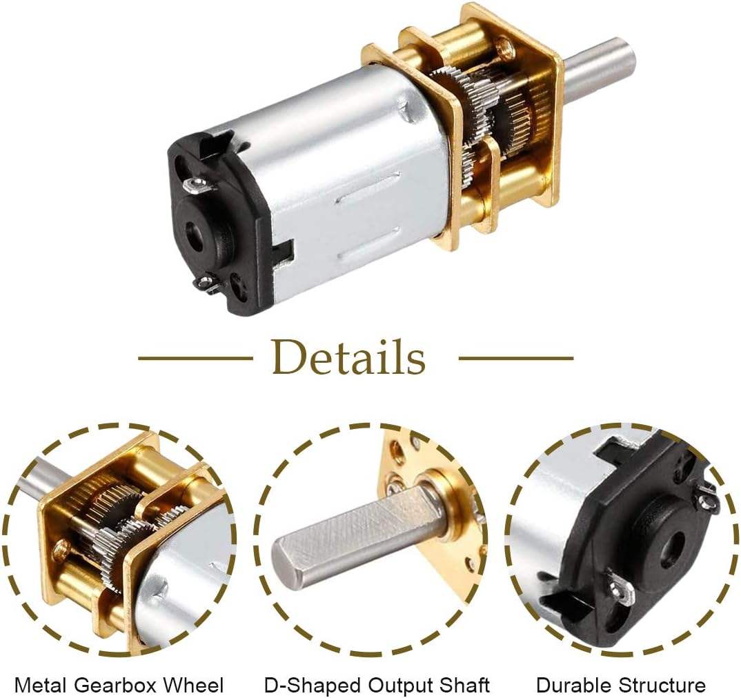 Customized Mini N20 Motor Gearbox Details
