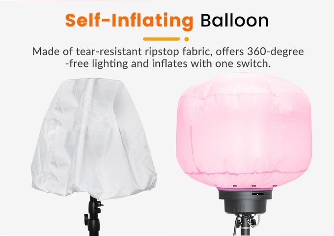 11250lm Balloon Light Tower 150Watt Portable Work Light For Events