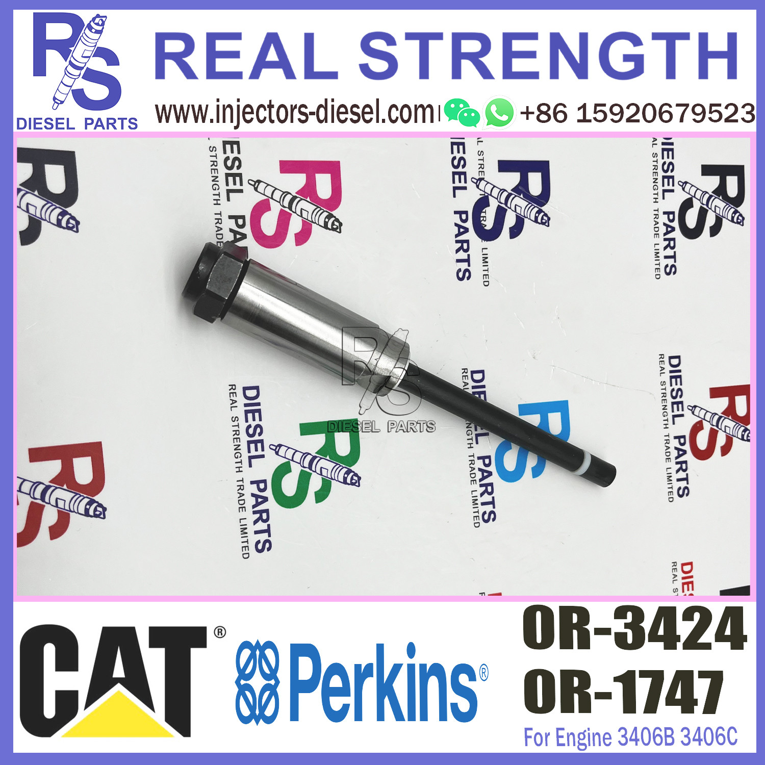 Engine Diesel Injector Nozzle 7W-7032 7W7032 0R-1747 0R-3424 0R3424 0R1747
