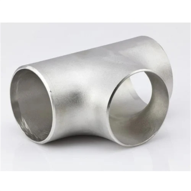 UNS S31254 Customized Size in Stock Factory Supplier equal Tee Pipe Fittings