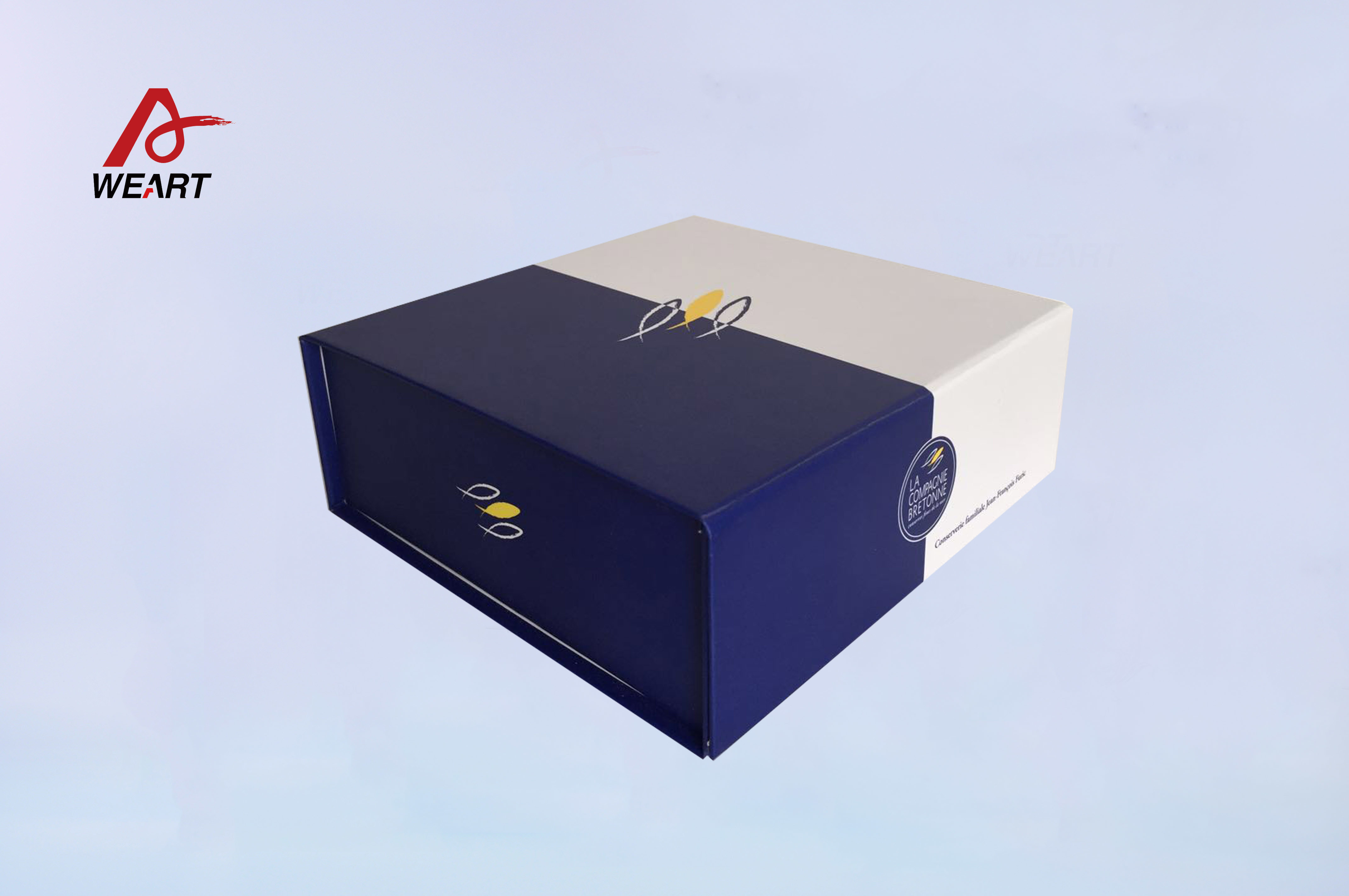 Square Shape Christmas Cardboard Gift Boxes / Plain Cardboard Boxes With Lids