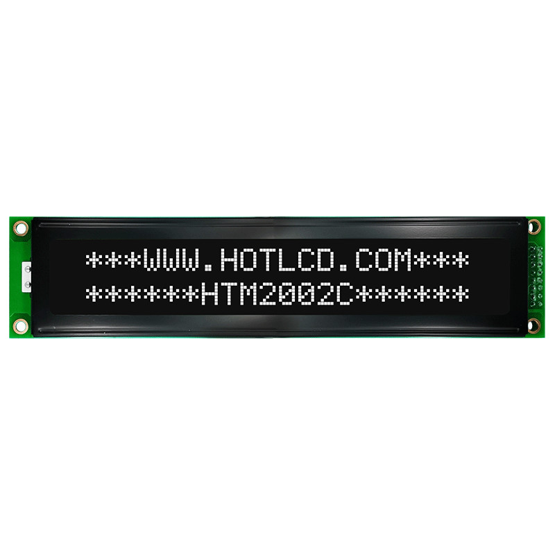 Practical 20x2 LCD Character Module , Yellow Green STN LCD Module HTM2002C