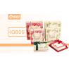 Buy cheap Coloured Cardboard Paperboard Gift Boxes Bowknot Cotton Handle Embroidery from wholesalers