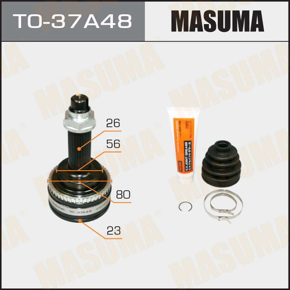 TO-37A48 MASUMA C.V.Joint BU122V 15BF 43410-16140 43410-16141 for TOYOTA COROLLA II