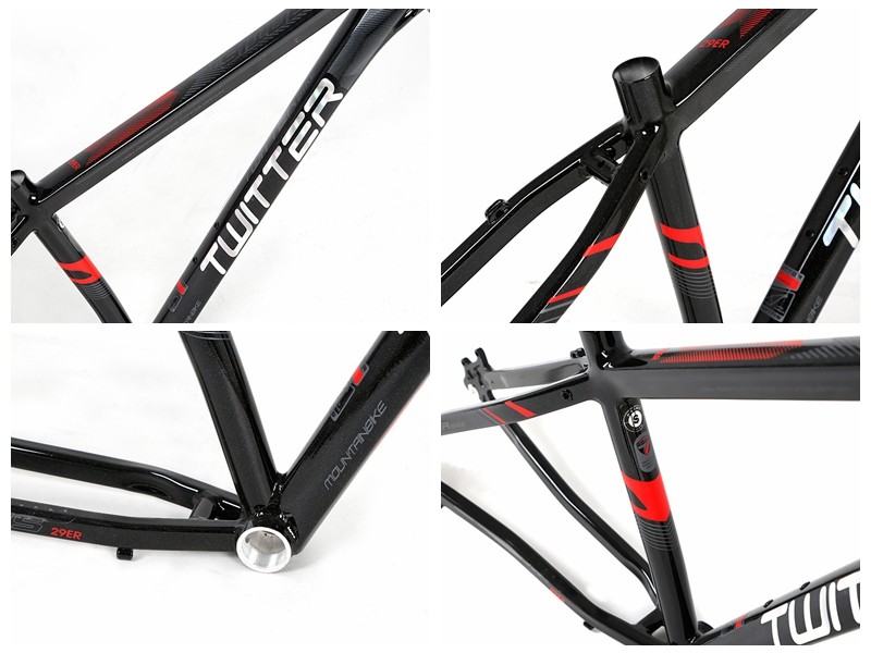 27.5inch AL6061 Alloy Bicycle Frame Inner Cable XC Level For MTB