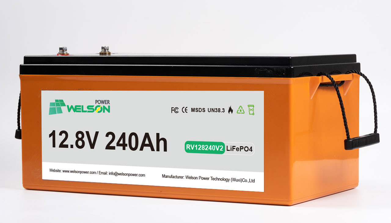 Auxiliary Travel Trailer RV Lifepo4 Battery For Car Golf Cart 24v 120Ah