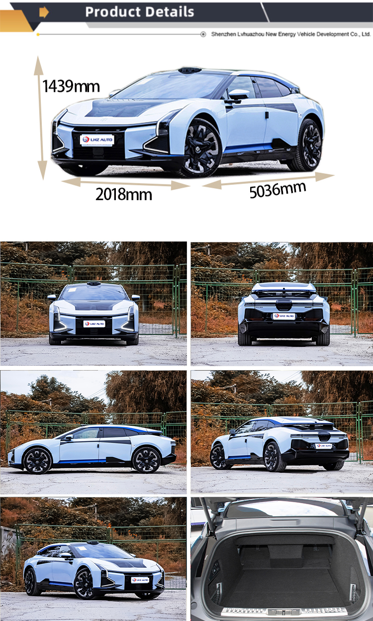 Boost Your Business with HiPhi 650km Range and 0.75 Hour Charging Time Electric Vehicle