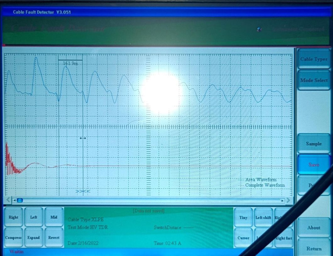 Xzh Test Multiple Pulse Arc Underground Cable Fault Locator Tdr Cable Fault Pre Locator