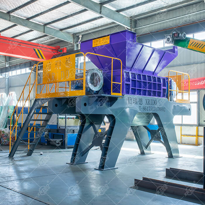 Waste Aluminum Shredder Steel Scrap Car Shell Shredder Machine