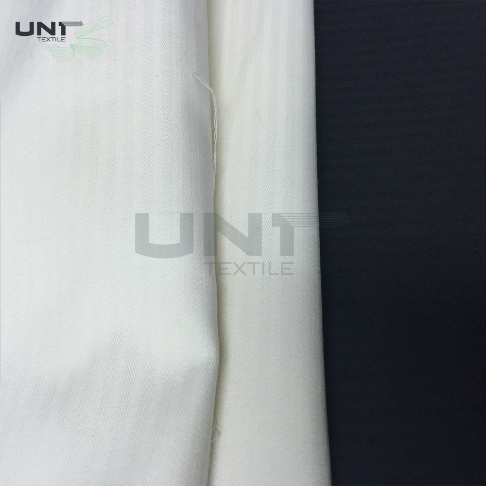 Polyester Cotton Herringbone Pocketing Fabric For Garment Jeans Pockets