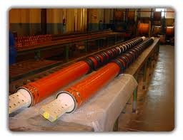 Modular Power Supply Water Cooled Power Cable For Electric Induction Melting Furnace