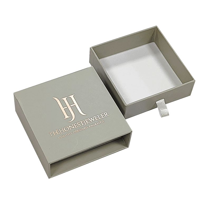 Small Slide Drawer Box Packaging Sliding Drawer Paper Jewelry Gift Box for Packing Items