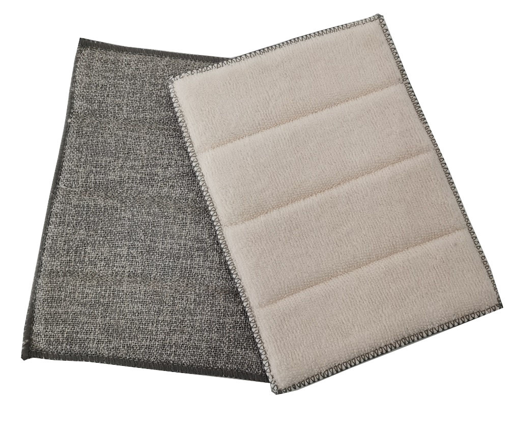 Household Scrub Washing Pads Multipurpose Microfiber Scrub Sponges Pad