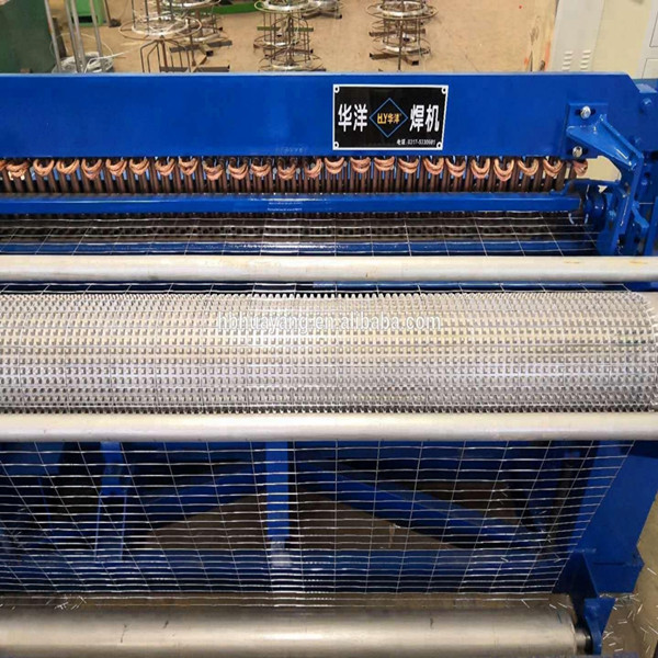 Huayang Multi Transformers Fence Mesh Welding Machine Nonpolar Blue Color