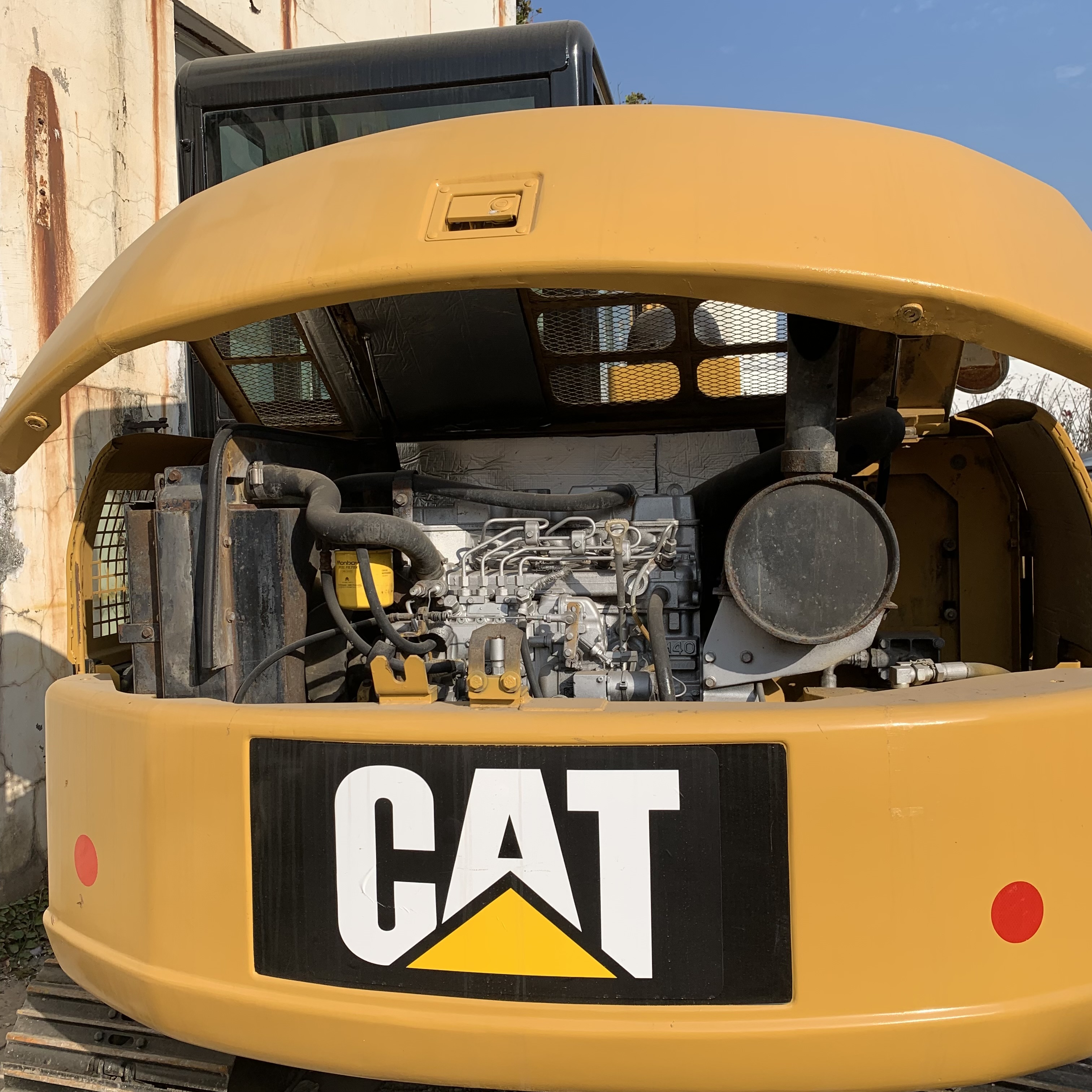 Caterpillar 306 Used Crawler Excavator with Low Working Hours and Original Color