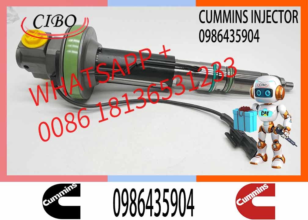 Fuel Injector Assembly 2881088 0986435900 Y431K05392 0986435615 0986435904 For Qsk19 Engine