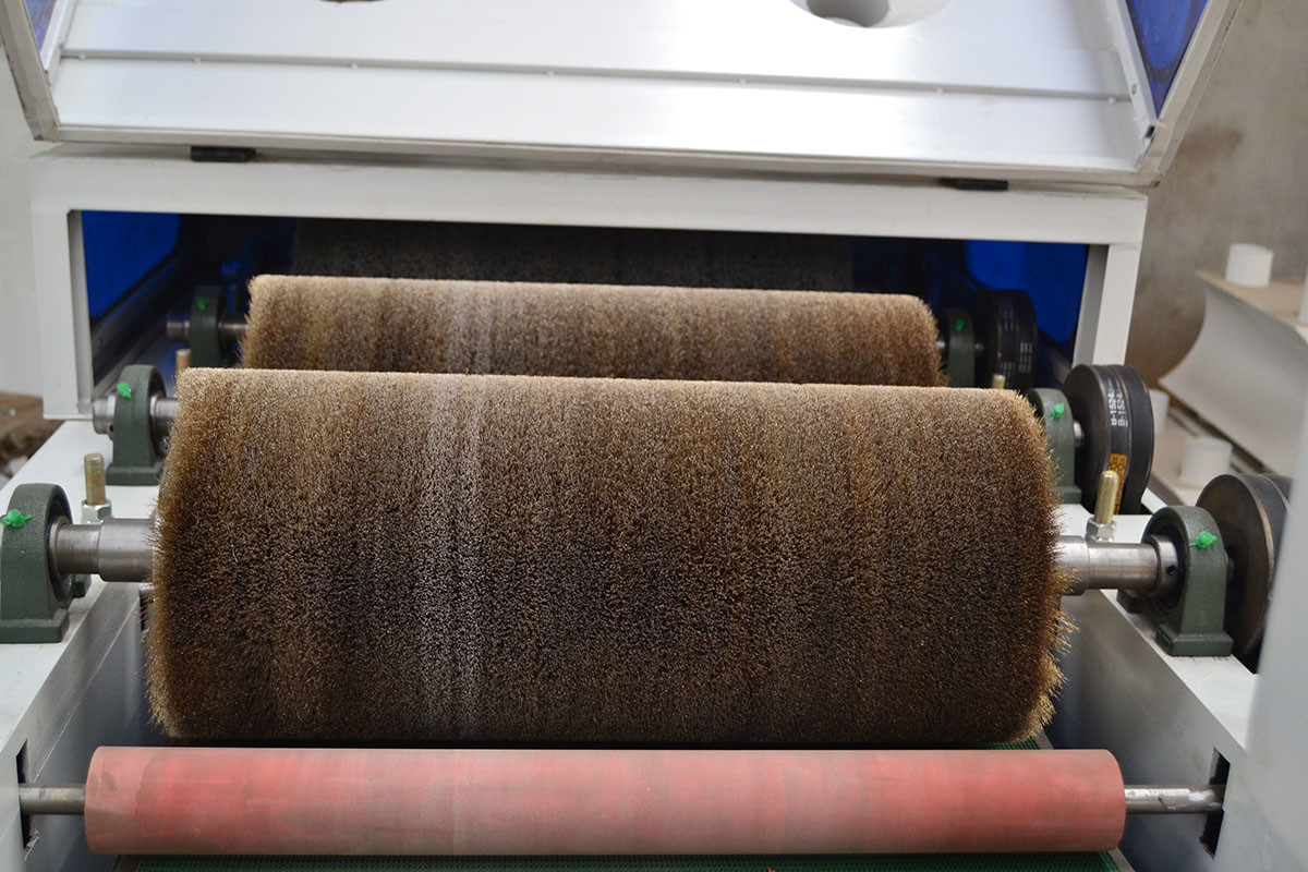 KC630-4R wire brush sanding machine for wood