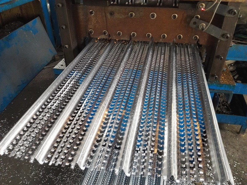 Permanent Shuttering High Ribbed Formwork Building Materials 45cm Width