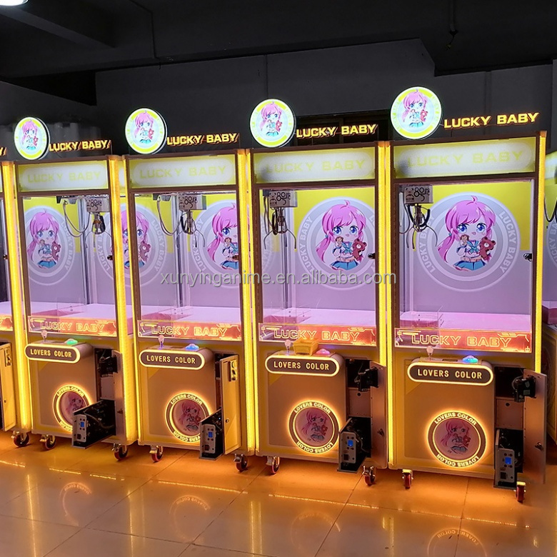 Coin Operated Toy Arcade Crane Doll Claw Machine Age 8 Years Gift Game Machine