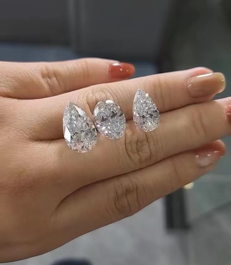 Certified Synthetic Diamonds brilliant cut 1-3CT cvd Lab Made Diamonds Colorless White Diamond