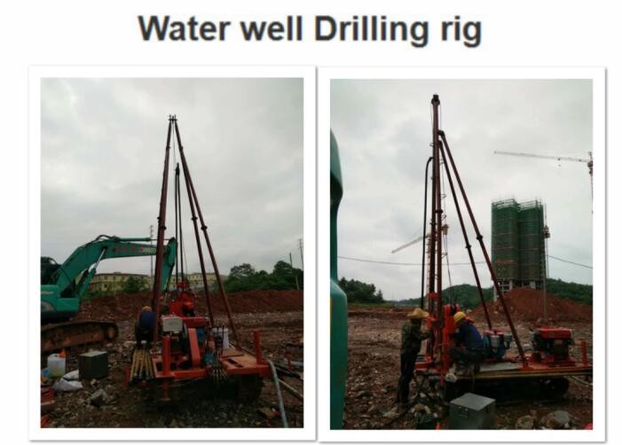 ST 50 Meters Depth Small Portable 50mm Dia Core Drill Rig
