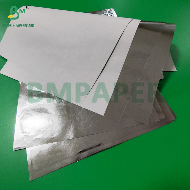 70gsm Metallized Gold Silver Wet Strength Paper For Beer Label 70 x 100cm