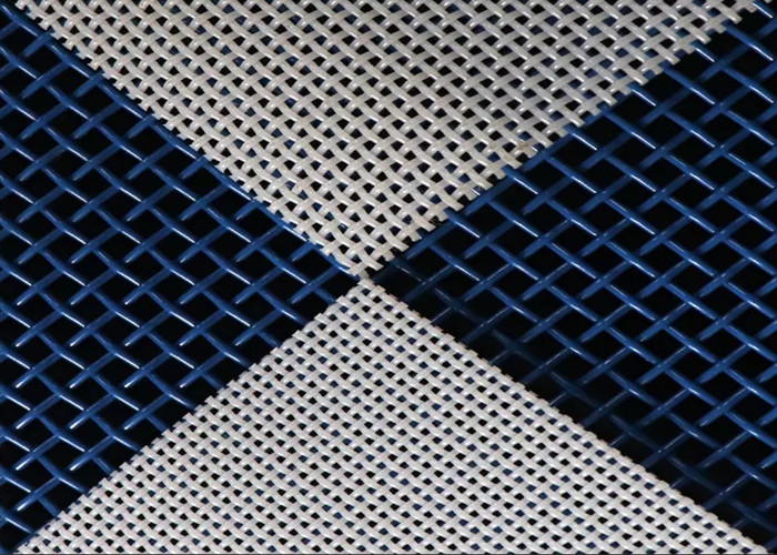 Square Hole Filter Polyester Mesh Belt For Paper Making Industry