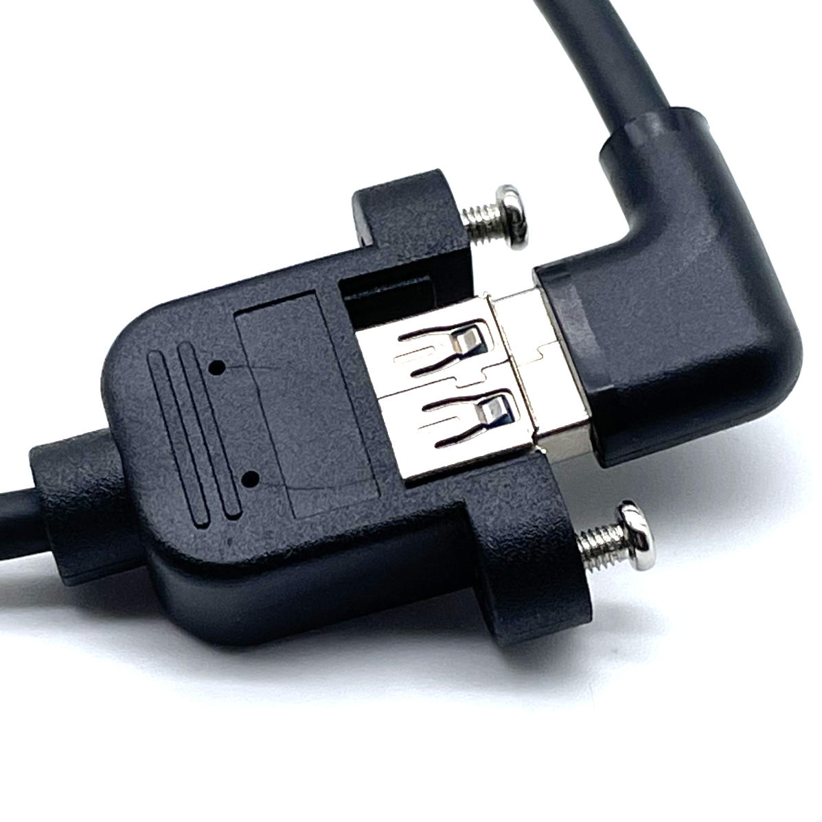 HIGH QUALITY Type A Male To Female Panel Mount Port Extension Cable With Lock Screw Fast Charging Cable