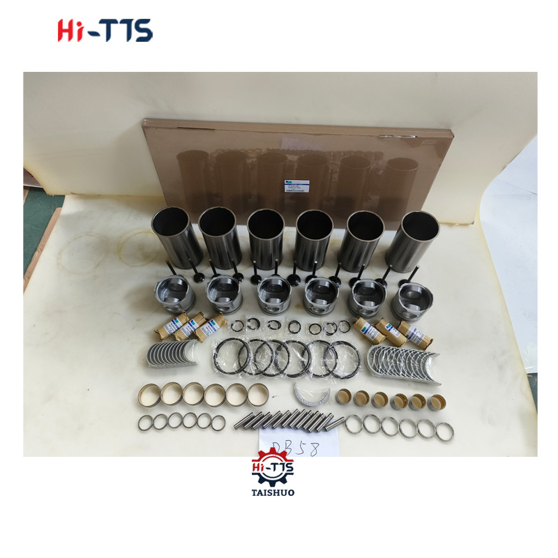 DB58 Cylinder Liner kit 65.02501-0416 65.02503-8058 65.01201-0068 Engine Rebuild Kits For Diesel Engine Parts