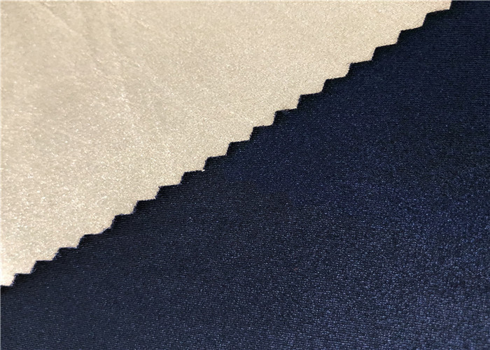 Gold / Silver Shiny Foil Printing Polyester Spandex Fabric Knitting For Leggings