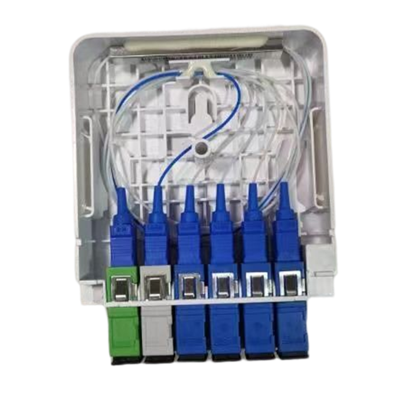 FTTH FTTX Supply 800000 PCS/Month Customized Unbalanced 1x5 Single Mode PLC Splitter
