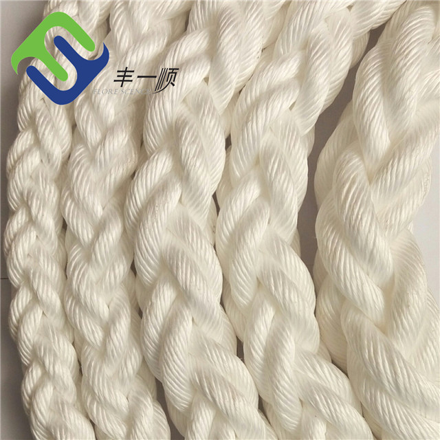 Floating Mooring 8 Strand PP Rope Marine Vessel Towing UV Resistant