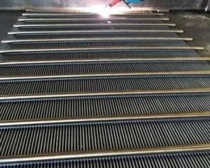 SS Johnson Wedge Wire Screens Cylinder Liquid Filter With Male - Female Thread