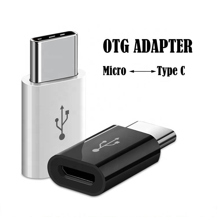 High Compatible Micro B Female to Type C OTG Charging Adapter Converter