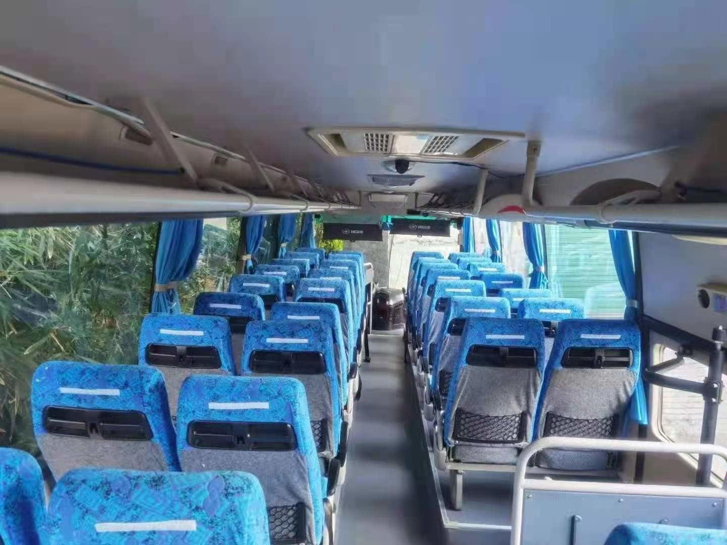 Current New Arrival Used Higer KLQ6129TA Coach Bus 53 Seats Diesel Engine Used Bus With Yuchai Engine