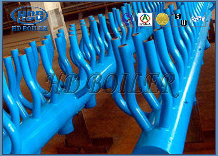 Durable Boiler Headers And Manifolds Coal Fired Heat Exchanger ASME Standard