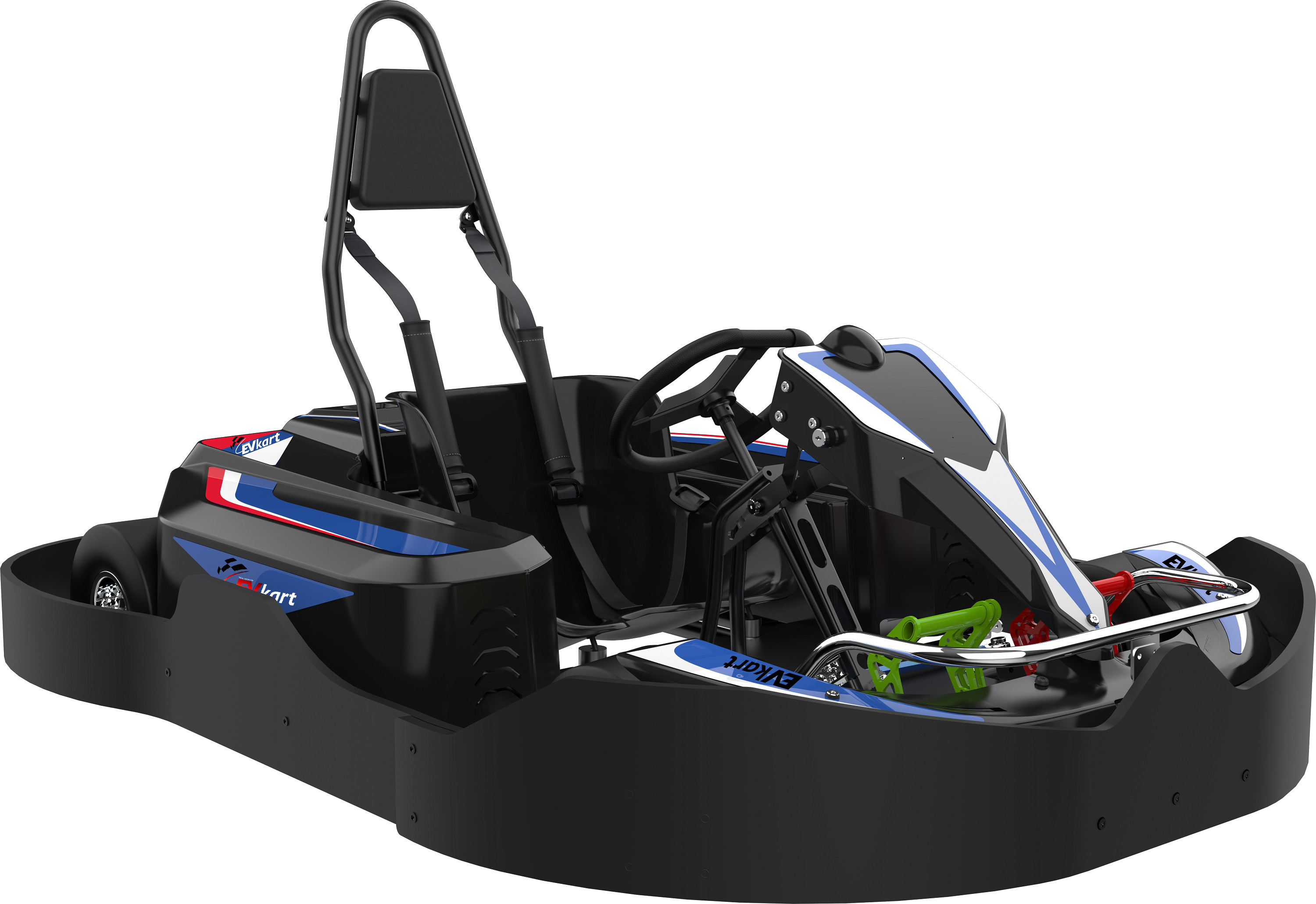 Zero Emission CAMMUS 3000W Electric Karting Go Kart For Adult