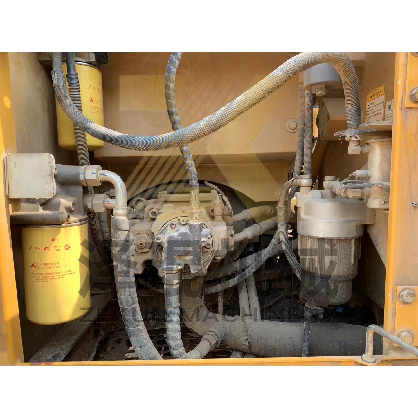 Used Sany SY135C Pro Excavator with 0.6m³ Bucket Capacity In Shanghai