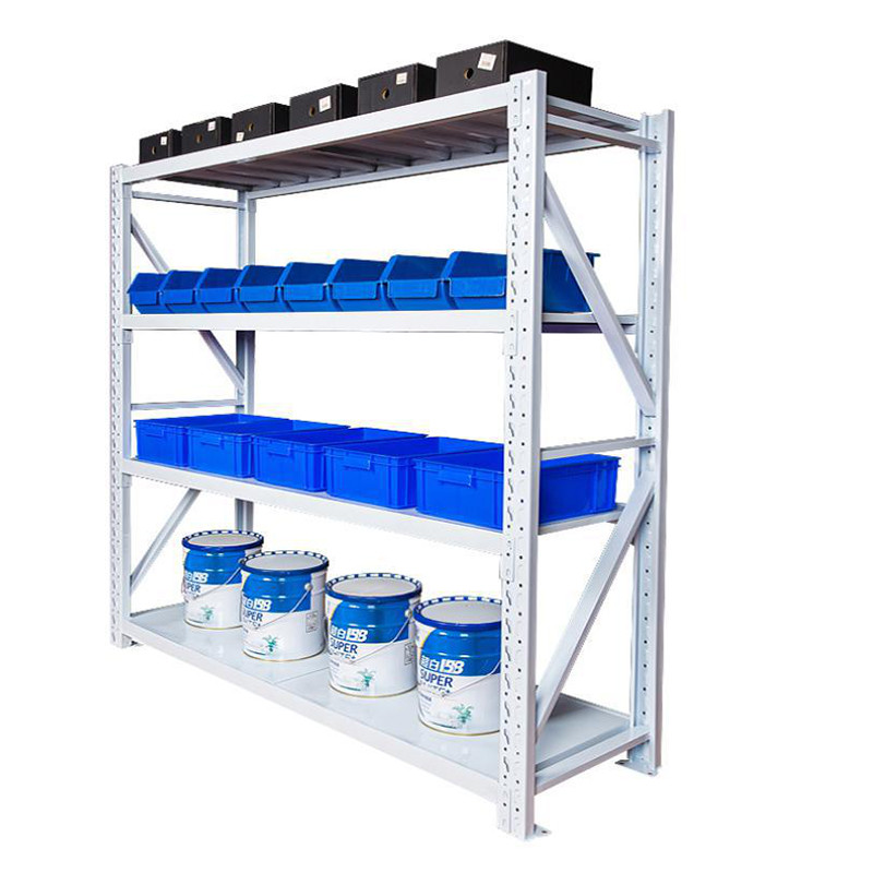 400kg Industrial Warehouse Shelf Rack Movable Metal Shelving And Storage 2M