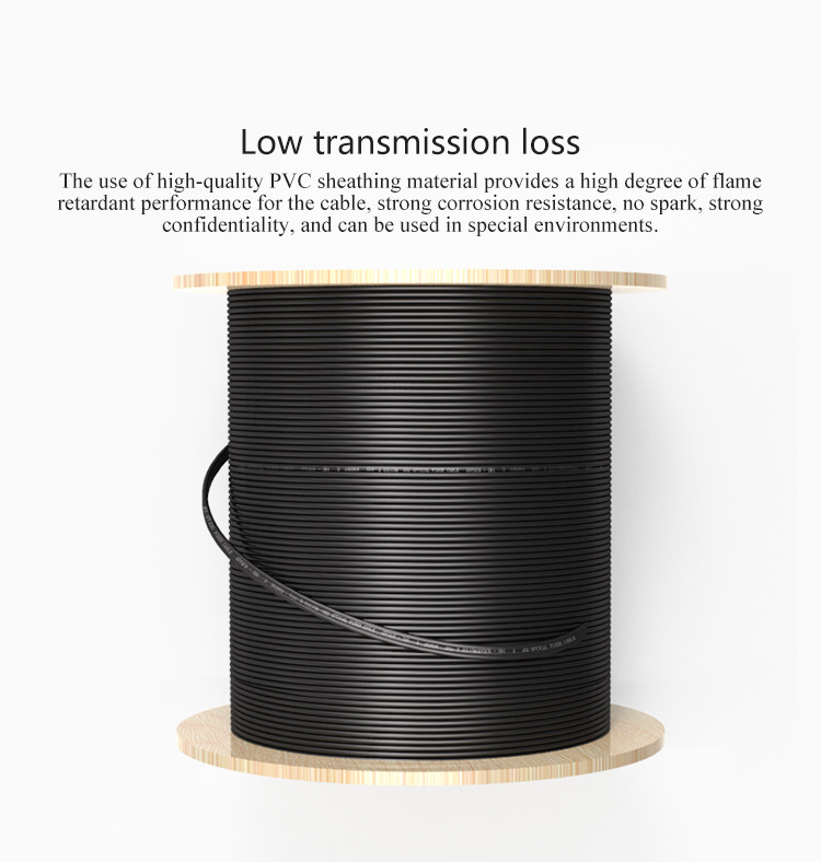 ADSS 24 144 288 Core Duct Direct Burial Fiber Optic Cable