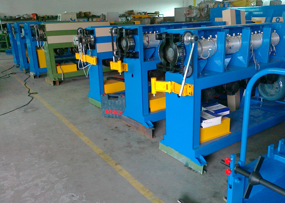 Electrical Cable Wire Plastic Winding Cutting Extrusion Wire Bunching Machine