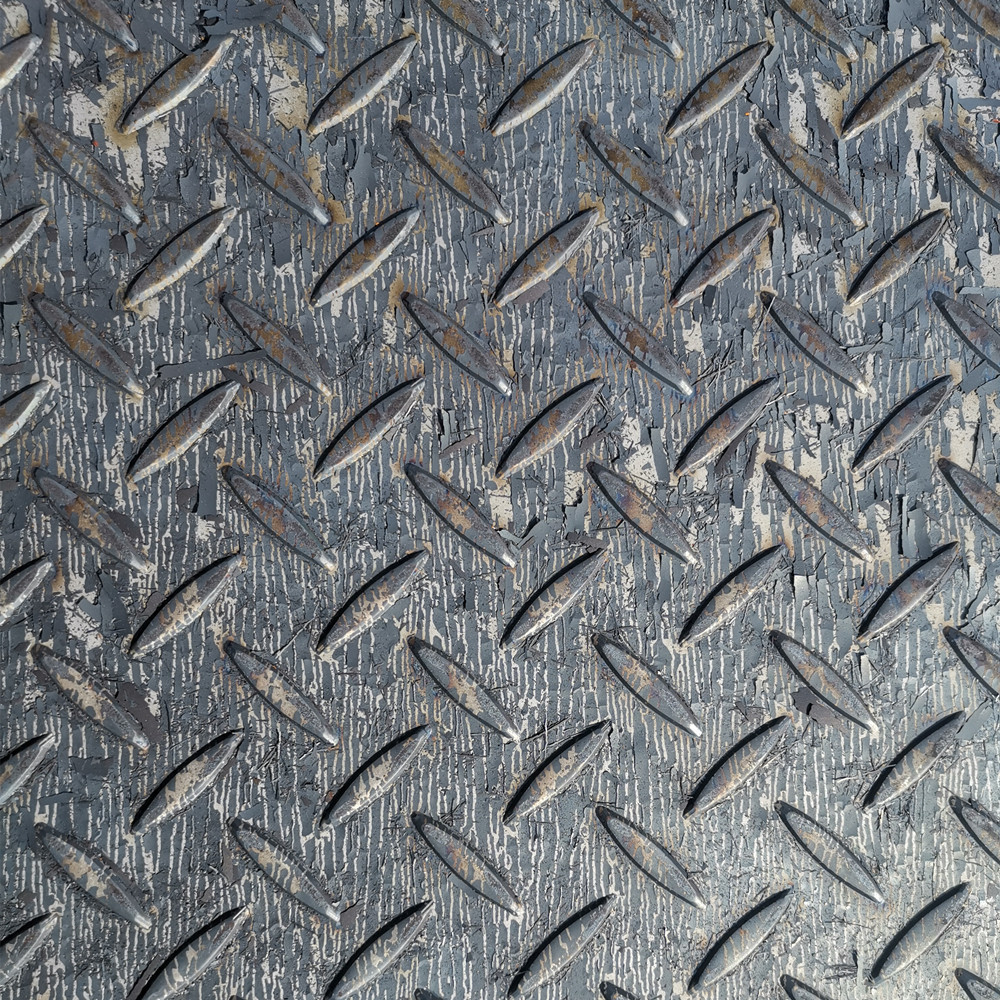 Tear Drop Pattern Mild Steel Checkered Plate A36 Carbon MS