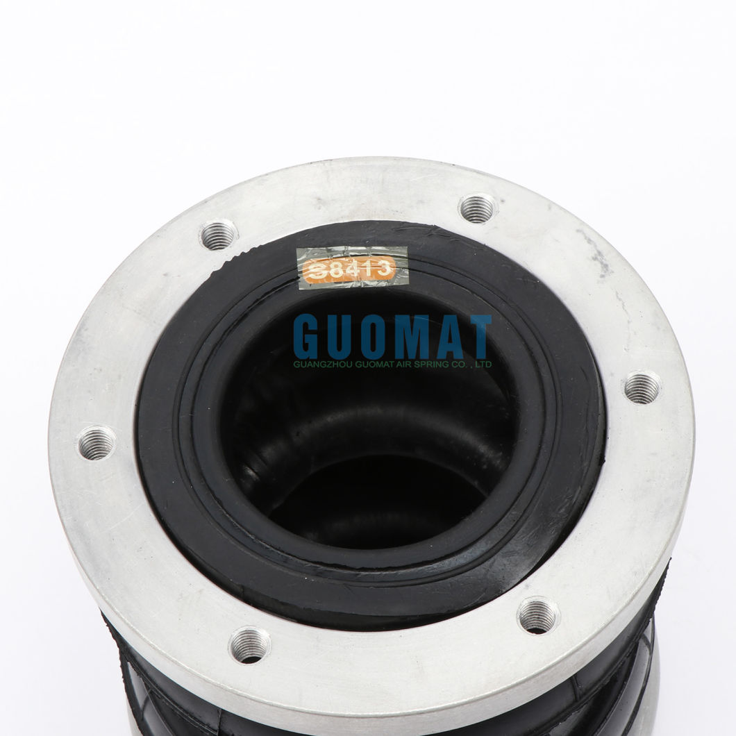 Industrial Air Spring Guomat 2h160166 Air Spring Actuator with Flange Ring Dia 140mm for Machine