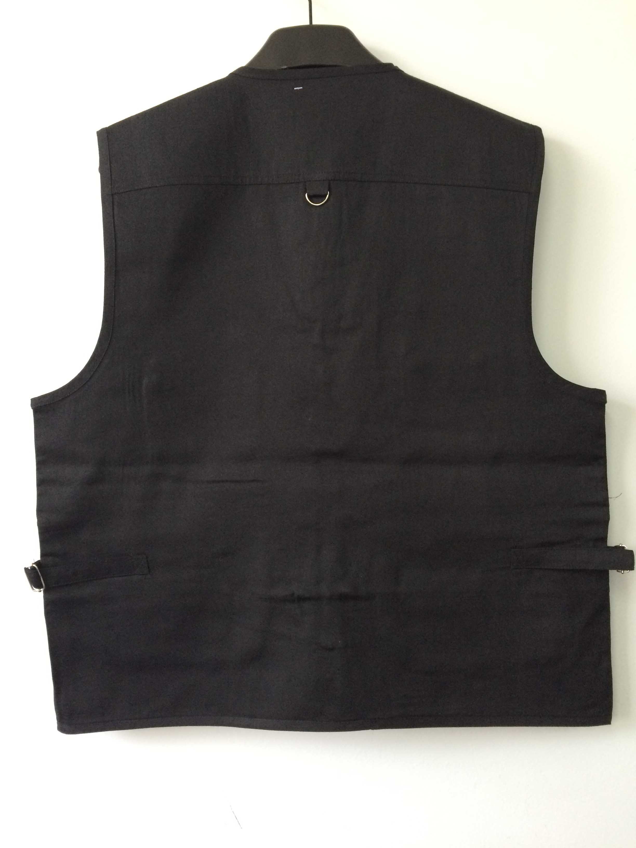 vest, waistcoat, polyester washed fabric, weeding vest, weeding waistcoat, S-3XL, 4 colors: black, blue, green & beige