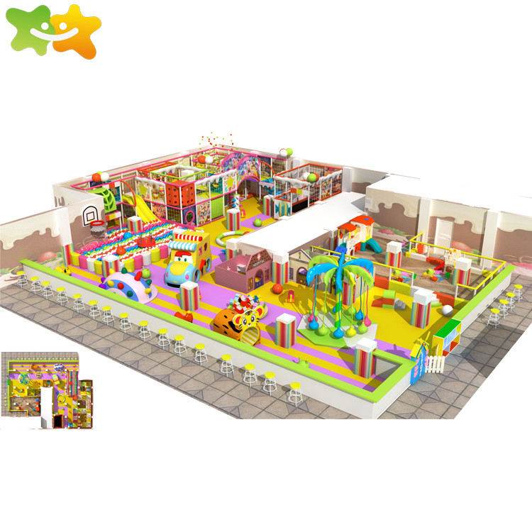 Shopping Mall Play Center Kids Entertainment Equipment For Kids Indoor Playground