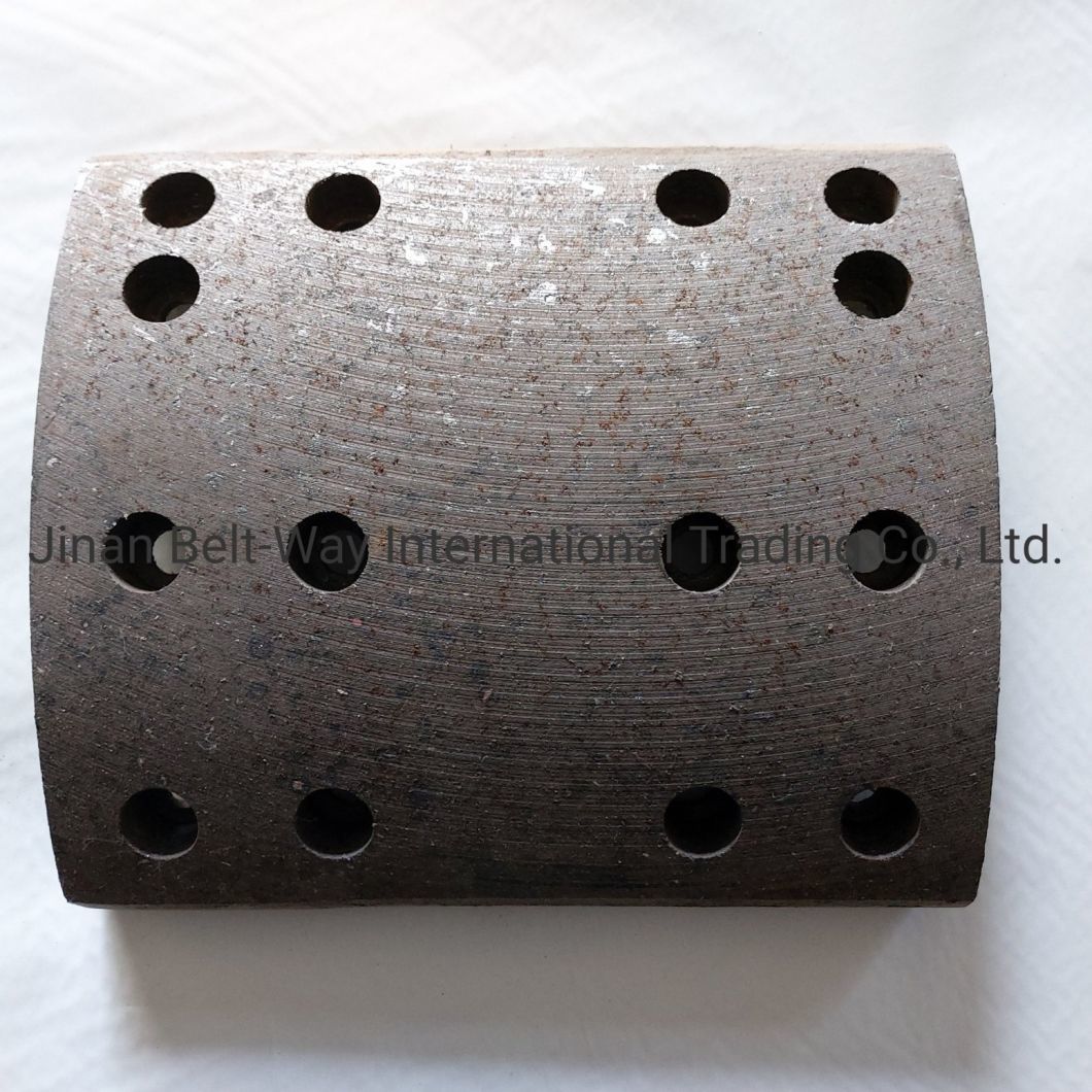 Sinotruk HOWO Truck Parts Truck Spare Parts Brake Lining Az9761340103 Az9761340104