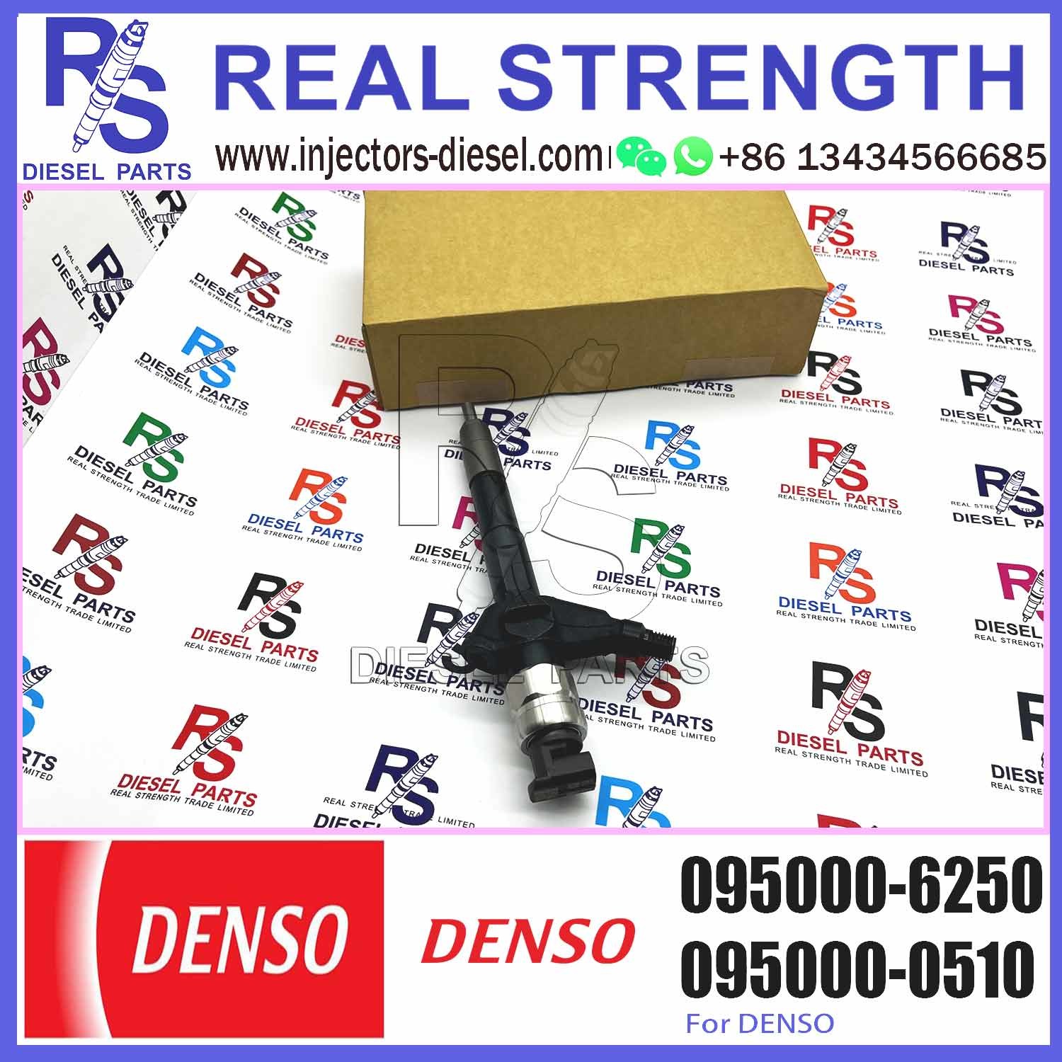 16600EC00 16600EC00A Common Rail Diesel Fuel Injector Assy 095000-6253 095000-6250 16600EB70D 16600 8h800 For Nissan